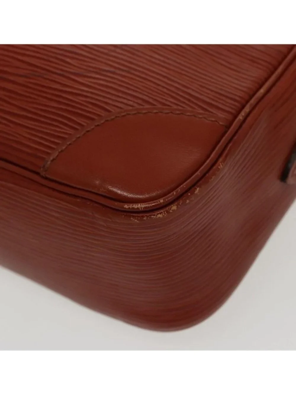 Authentic LOUIS VUITTON Epi Trocadero 23 Shoulder Bag Brown M52313 LV